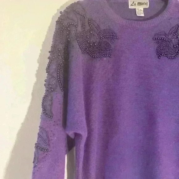 La Mittini Embellished Pullover Sweater! - Picture 4 of 5